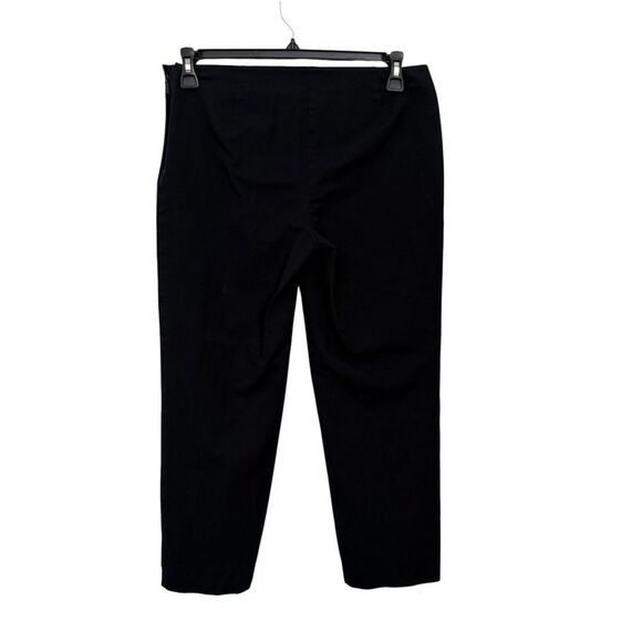 Lafayette 148 New York Women's Black Cropped Pants size 8 - Picture 2 of 8